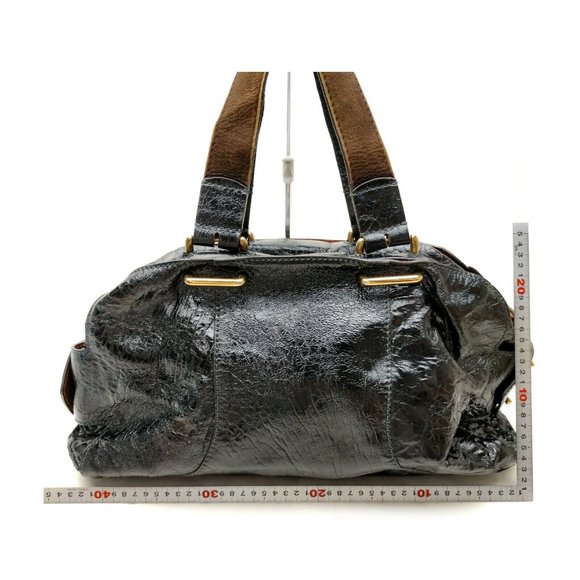Chloe Hand Bag Black Leather - Picture 2 of 9